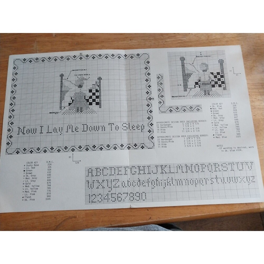 Baby Blessings Cross Stitch June Grigg Designs #4 NEW - Picture 2 of 3